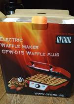 Электровафельница GFgril GFW-015 Waffle Plus фото